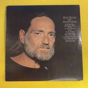 【Willie Nelson★ウィリー・ネルソン】Willie Nelson Sings Kristofferson★ LP レコード★カントリー＆ウェスタン