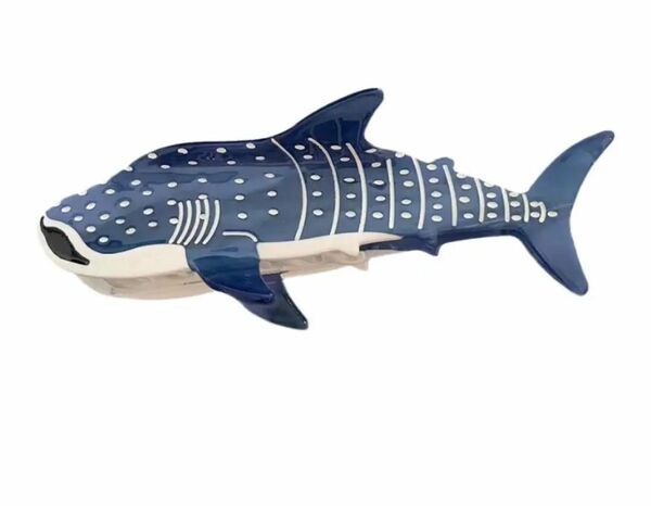 【ジンベイザメ】ヘアクリップ　サメ鮫シャチアザラシ　
