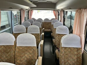  beautiful goods!! Mitsubishi Rosa high grade grade long 29 number of seats for half seat cover for 1 vehicle microbus ⑤
