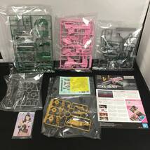 未組立 ガールガンレディ プラモデル まとめ 6点 被り有 タバコ臭／アタックレールガン Ver.アルファタンゴ 立花小春 門脇松子 他_画像5