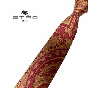 ETRO ネクタイ ボタニカル柄 エトロ USED 中古 m1119