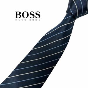 HUGO BOSS галстук reji men taru рисунок полоса рисунок Hugo Boss USED б/у m1056