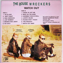 【新品】廃盤 LP レコード ★ 名盤 1st アルバム ★ メロディアス ネオロカビリー ★ HOUSEWRECKERS / WATCH OUT ★ フィンランド ネオロカ_画像2