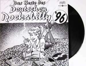 【新品】廃盤 10' レコード ★貴重盤 Das Beste des Deutschen Rockabilly 96' ★ ドイツ ネオロカ ネオロカビリー Teddy Boy サイコビリー