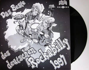 【新品】廃盤 10' レコード ★貴重盤 Das Beste des Deutschen Rockabilly 1997★ ドイツ ネオロカ ネオロカビリー Teddy Boy サイコビリー