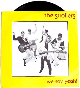 美盤 良好 ★ 廃盤 EP レコード ★ 女性ボーカル!!! 1st Single デビュー盤 ★ 80's 初期ネオロカ ★ the Strollers ★ ネオロカビリー