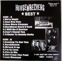 【新品】廃盤 LP ★内容最高!!! 超人気 名曲 収録!!★ 名盤 メロディアス ネオロカ ★ HOUSEWRECKERS BEST ★ フィンランド ネオロカビリー_画像2