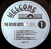 廃盤 LP レコード ★ 1st アルバム デビュー盤★ 1992年 オリジナル盤 ネオロカ ★ the ROVER BOYS / ROCKABILLY BLUES ★ ネオロカビリー_画像6