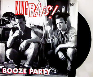 ほぼ新品同様 ★ 廃盤 12' レコード ★ 90's ネオロカ ★ 1991年 オリジナル盤 ★ KING RATS! / BOOZE PARTY ★ ネオロカビリー