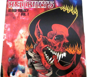 廃盤 LP レコード ★ 貴重盤!!! 限定盤 オリジナル盤 ★ Hellbillys / Blood Trilogy Vol.1 ★ アメリカ サイコビリー ネオロカビリー