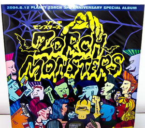 【新品】廃盤 LP ★ 超完全限定盤 ★ 貴重盤 !!! 日本 サイコビリー ネオロカビリー コンピ ZORCH MONSTERS ★ Snakes Packmen