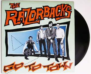 廃盤 LP レコード ★ 超 内容最高!!! クラブヒット 多数収録 ★ カナダ ネオロカ 1st アルバム RAZORBACKS ★ ネオロカビリー サイコビリー