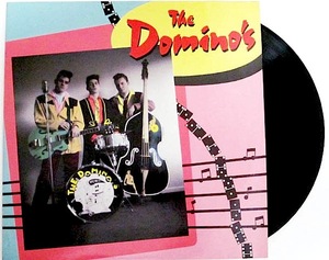  almost as good as new * records out of production LP record * name record!!! 1st album debut record!! * super popular Belgium Neo roka* The Dominos * Neo rockabilly 