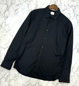 BURBERRY バーバリー メンズ衣類 長袖シャツ 8032305 Black コットン97%、エラステン3% ストレッチ コットン ポプリン シャツ