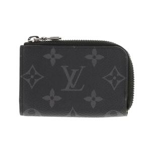 【水曜定休日・木曜発送】【美品】【RI】LOUIS VUITTON ルイヴィトン 財布 小銭入れ M63536 ブラック エクリプス ポルトモネ・ジュール