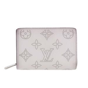 【水曜定休日・木曜発送】【中古】【RI】LOUIS VUITTON ルイヴィトン 財布 二つ折り財布 M82362 White マヒナ ポルトフォイユ・クレア