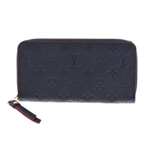 【水曜定休日・木曜発送】【美品】【RI】LOUIS VUITTON ルイヴィトン 財布 長財布(小銭入有) M62121 アンプラント ジッピー・ウォレット