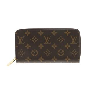 【水曜定休日・木曜発送】【極上品】【RI】LOUIS VUITTON ルイヴィトン 長財布(小銭入有) M41895 Brown モノグラム ジッピー・ウォレット