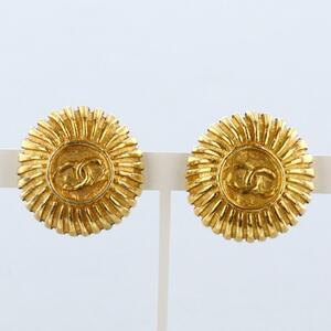 CHANEL シャネル ブランドジュエリー ピアス/イヤリング plating ココマーク イヤリング ゴールド 93P ヴィンテージ vintage gold