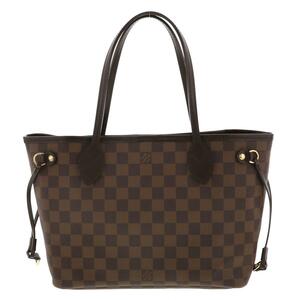 【水曜定休日・木曜発送】【美品】【RI】LOUIS VUITTON ルイヴィトン バッグ トートバッグ N51109 Brown/ブラウン ダミエ ネヴァーフルPM