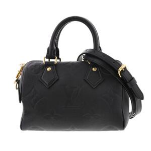 【水曜定休日・木曜発送】【中古】【RI】LOUIS VUITTON ルイヴィトン ショルダーバッグ M58953 Black スピーディ・バンドリエール 20