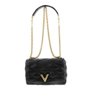 LOUIS VUITTON Louis Vuitton сумка плечо / сумка "почтальонка" M22891 Black овечья кожа GO-14 MM