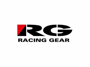 RG レーシングギア 抜き文字ステッカー 黒 100mm W-SRB100