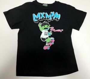 マジカルモッシュミスフィッツ　まことちゃんコラボ　Tシャツ　楳図かずお　Mサイズ 古着　MXMXM