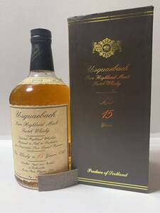 送料無料キングラムウシュクベ 15年ピュアハイランドモルト スコッチウイスキー USQUAEBACH HIGHLAND MALT 700ml/43%