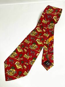  Ferragamo галстук оттенок красного . рисунок стоимость доставки 185 иен ( слежение есть ) бренд галстук скупка OK