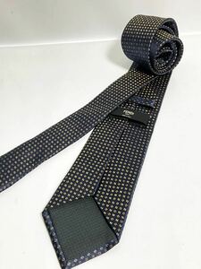  прекрасный товар FENDI Fendi галстук темно-синий серия F F Zucca рисунок стоимость доставки 185 иен ( слежение есть ) бренд галстук 