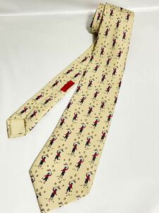 HERMES Hermes галстук слоновая кость серия насекомое брать . бабочка .. рисунок стоимость доставки 185 иен ( слежение есть ) бренд галстук 