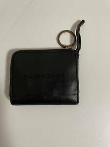 BALENCIAGA バレンシアガ ミニ財布 L字ファスナーウォレット コンパクトウォレット　財布　黒