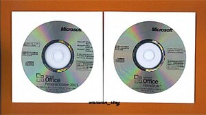 # certification guarantee #Microsoft Office Personal 2003(Excel/Word/Outlook)# regular goods #