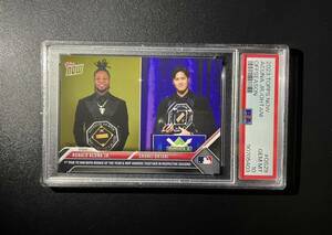 PSA10鑑定済み MVPコラボ 大谷翔平 アクーニャJr. 2023 Topps now Shohei Ohtani & Ronald Acuna Jr. #os29 ドジャース dodgers 