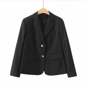 学生服風 ブレザー コスプレ衣装 ジャケット 制服 大きいサイズあり S ブラック