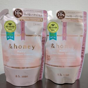 ※&honey アンドハニー メルティ モイストリペア シャンプー &トリートメント 10%増量セット※