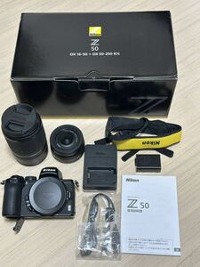 Nikon Z50 double zoom kit beautiful goods 