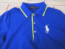 POLO GOLF RALPH LAUREN ポロ ゴルフ ラルフローレン ポロシャツ M 165/92A TAILORED FIT 281608007004 Made in Peru_画像3