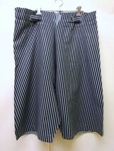 ISSEY MIYAKE me イッセイミヤケミー ストライプ切替デザインパンツ MI61FF411 PLEATS PLEASE プリーツプリーズ_画像1