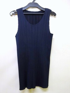 PLEATS PLEASE プリーツプリーズ プリーツノースリーブ 3 PP04-JK600 ISSEY MIYAKE イッセイミヤケ