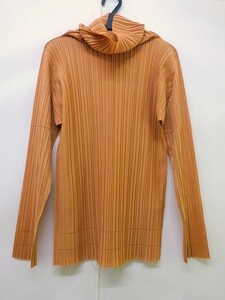 PLEATS PLEASE プリーツプリーズ プリーツハイネックカットソー 3 PP62JK942 ISSEY MIYAKE イッセイミヤケ