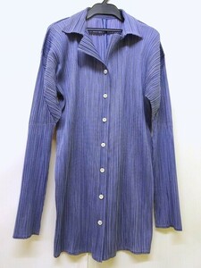 PLEATS PLEASE プリーツプリーズ プリーツシャツ 3 PP82-JK831 ISSEY MIYAKE イッセイミヤケ