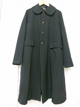 COMME des GARCONS COMME des GARCONS コムデギャルソン コムデギャルソン 丸襟コート ブラック ポリエステル100% S RB-C009 AD2018_画像1