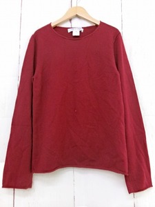 COMME des GARCONS COMME des GARCONS コムデギャルソン コムデギャルソン 長袖ニット レッド カシミヤ100% M W20N005