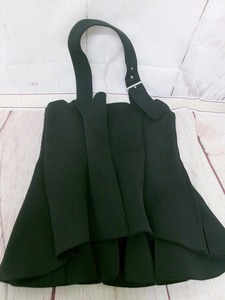 noir kei ninomiya COMME des GARCONS ノワール ケイ ニノミヤ コムデギャルソン デザインベスト ブラック ポリエステル M 3L-V005 AD2023