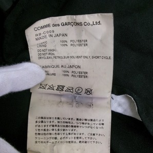 COMME des GARCONS COMME des GARCONS コムデギャルソン コムデギャルソン 丸襟コート ブラック ポリエステル100% S RB-C009 AD2018の画像6