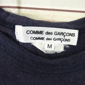 COMME des GARCONS COMME des GARCONS コムデギャルソン コムデギャルソン 長袖ボーダー切り替えカットソー ネイビー M RJ-T003 AD2012の画像5
