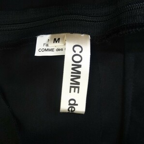 COMME des GARCONS コムデギャルソン デザインプリーツワンピース ブラック 毛 100% M GE-O031 AD2019の画像7