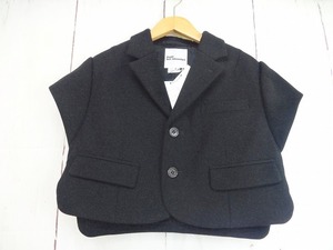 noir kei ninomiya COMME des GARCONS ノワール ケイ ニノミヤ デザインジャケット ブラック 毛100% M 3K-J020 AD2022